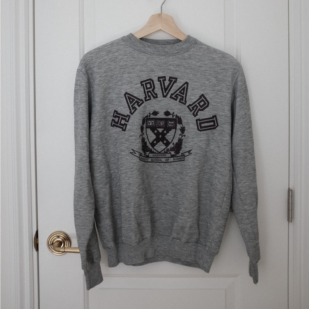 RARE Vintage 80s Harvard Sweatshirt